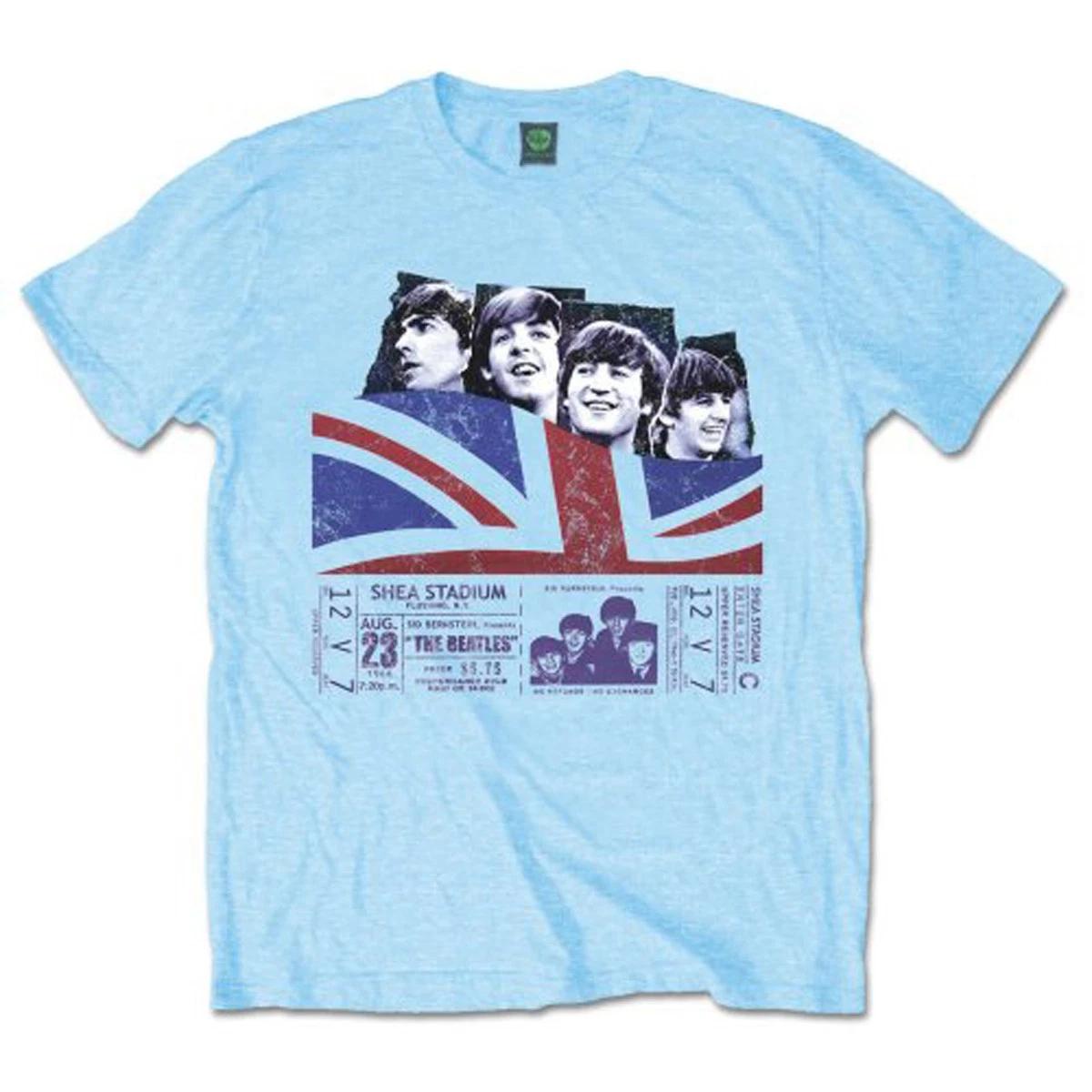 The Beatles Shea Stadium Official Men s T-Shirt Men s L