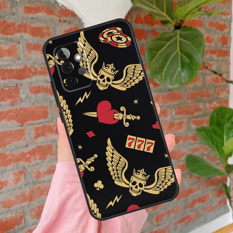 CASINO PLAYING CARDS COLLECTION Phone Case For Samsung Galaxy A54 A34 A14 A55 A35 A25 A15 A52 A32 A12 A51 A71 A13 A33 A53 Samsung A15
