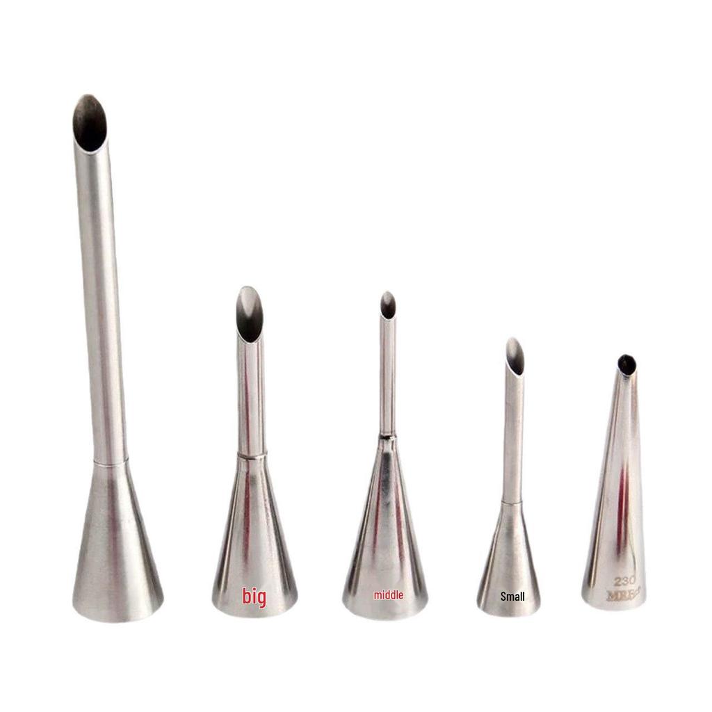 Stainless Steel Cream Puff Pastry Nozzle Set