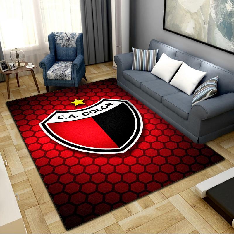 Club Atlético Colon Carpet Rug for Living Room Bedroom Home Sofa Decoration, Kids play Non-slip Floor Mat