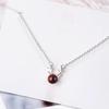 Korean Style Cute Reindeer Antler Necklace for Women - Mori Style Versatile Clavicle Chain