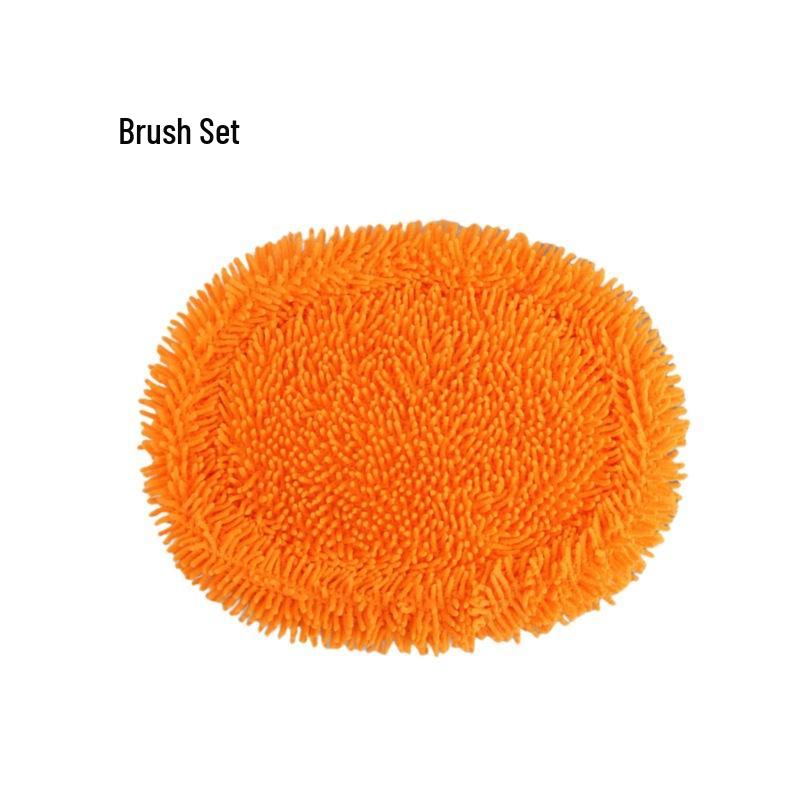 Curved Soft Bristle Telescopic Car Wash Mop & Brush