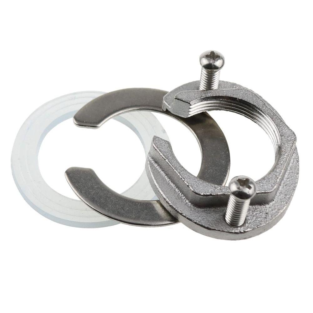 Stainless Steel Faucet Repair Kit C Type Fastener Wash Basin Tool Set Circlip Washer  Kitchen