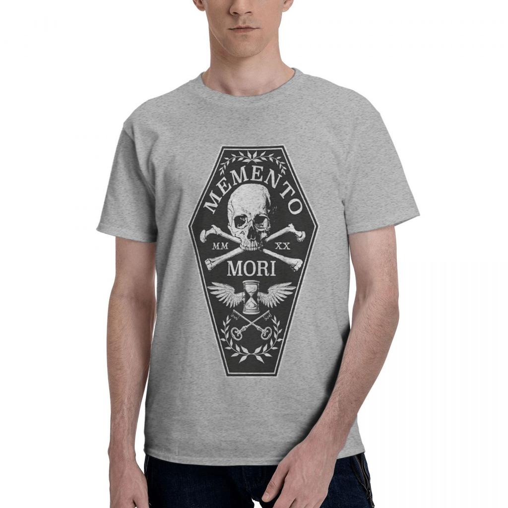 Memento Mori 100 Cotton Casual Breathable Confortable T Shirt Funny Mens TShirts T Shirt Men