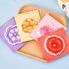 Kawaii Memo Pad Creative Flower Notepad Stationery Supplies Account Decorative Material Diary