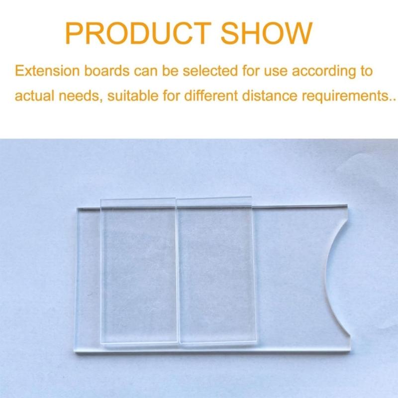 Couch Wall Spacer Clear Acrylic Antislip Spacers Mattress Sofa Wall Guard For Sofa Bed Alignment And Fire Risk Reduction