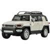 1/24 TOYOTA FJ Cruiser Alloy Car Model Diecast & Toy Metal Off-road Vehicles Car Model Simulation Sound and Light Childrens Gift