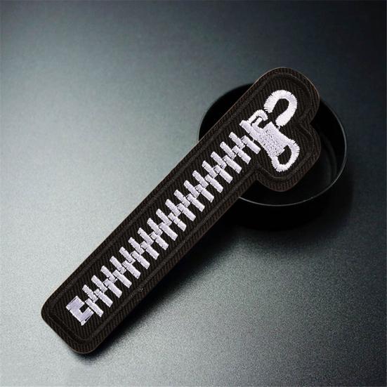 Aplicație DIY Decorațiune cu Fermoar Insignă Cusută pentru Îmbrăcăminte Accesorii Haine Petice