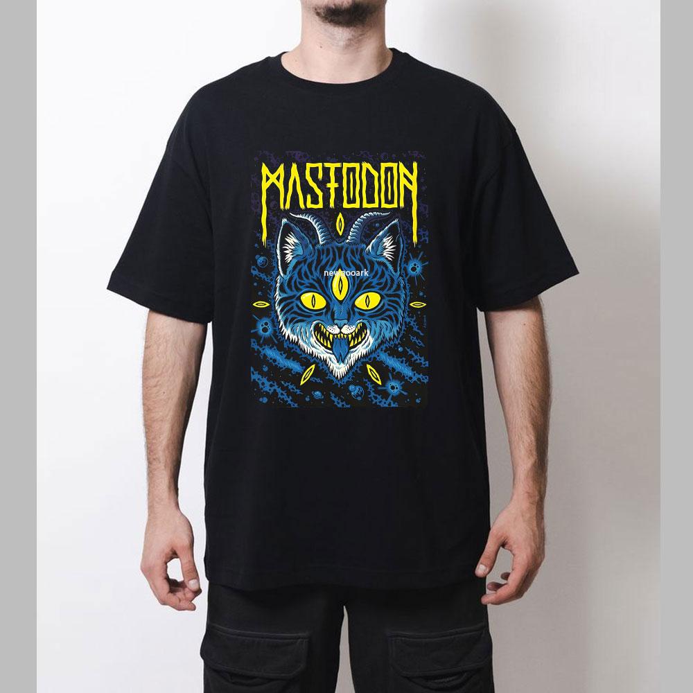 Vintage Mastodons Heavy Metal Band T SHIRT Short Sleeve Unisex TShirt Concert TShirt Short Sleeve Men Women Summer Cotton Tee