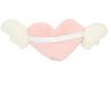 Car Headres Love Wings Plush Car Headrest, Love Neck Pillow, Heart Shaped Plush Style, Car Seat Accessories Universal