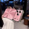 Aurora Electroplated CD Pattern iPhone 17 Pro Max Case with Drop-Proof Four Corners | Apple Protective Case for iPhone Models 14-16