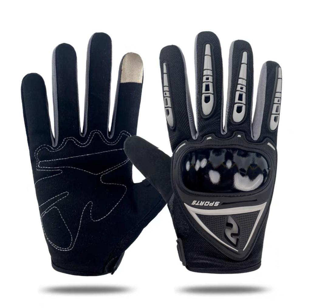 Outdoor Motorcycle Riding Gloves Long Finger Nonslip Durable Gear For Offroad Riders