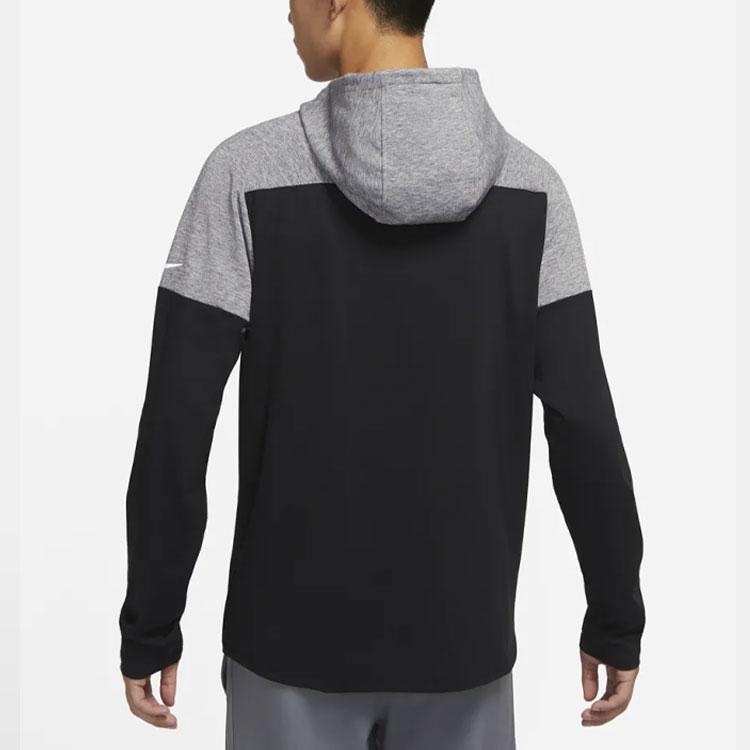 Nike Therma-Fit Division Colorblock Running Hoodie Men Hoodie Grey DM4639-010