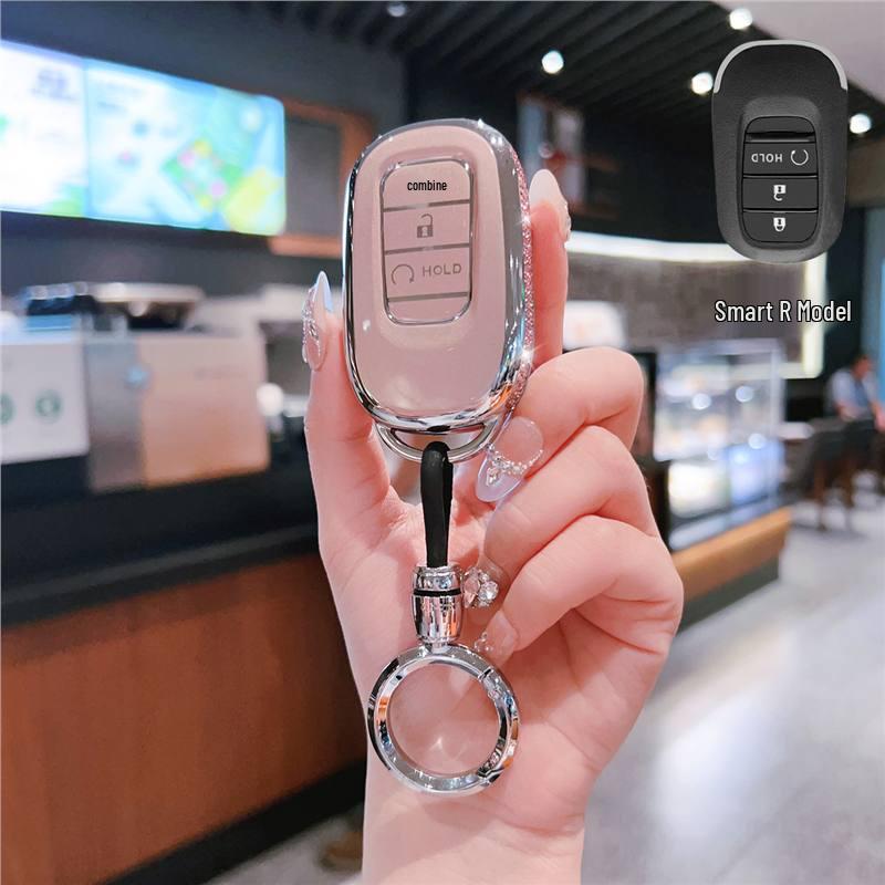 High-end Key Cover for Accord, CRV, Civic, Haoying, Elysion, XRV - 11th Gen Models