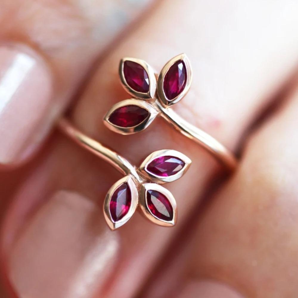 Gorgeous Luxury Rings for Women Wedding Engagement Accessories Unique Female Ring Fashion Jewelry Gifts