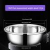 Stainless Steel Basin, Large/Extra-Large: Ideal for Washing Vegetables, Mixing Dough, or Bathing.