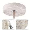 1Pc Cotton Cloth 4inch 100mm Polishing Wheel Polishing Pad Bore For Metal Jewelry Wood Grinding Buffing Polisher Accessories