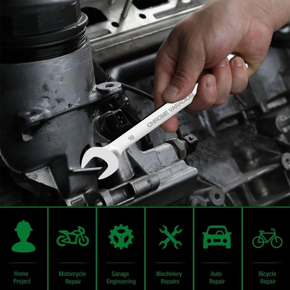 Torx Dual-Purpose Wrench Rotatable Torx Wrench Tool Open-End Wrench
