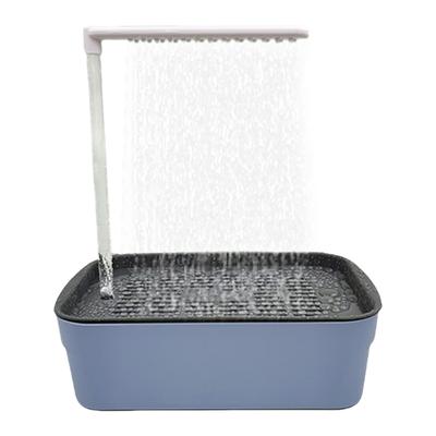 Parrots Bathing Tub, Auto Pumping Bird Fountain, Adjustable Flowing for Bird Pet Circulating Fountain