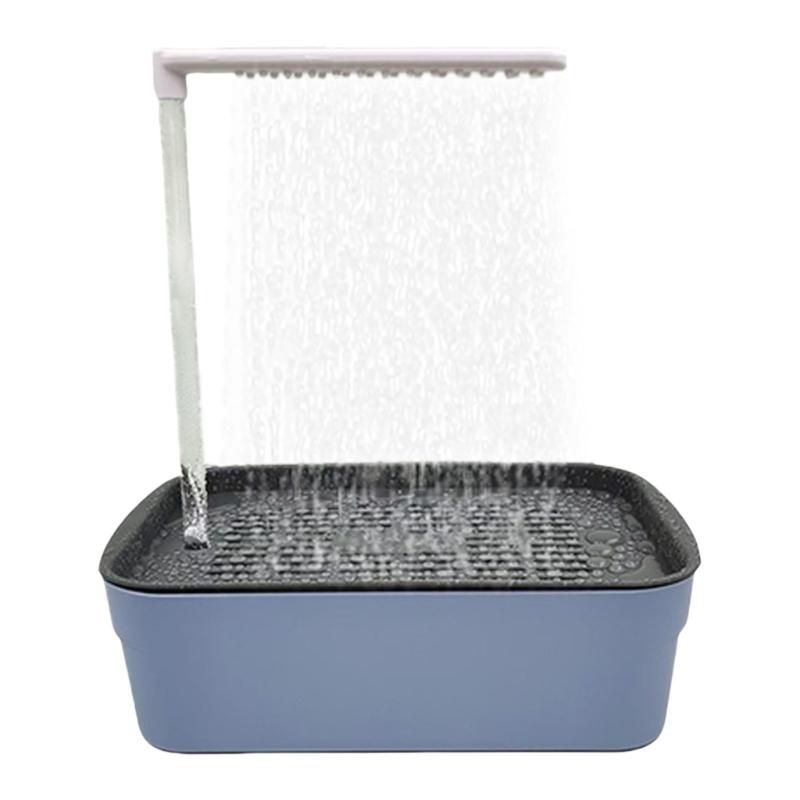 

Parrots Bathing Tub, Auto Pumping Bird Fountain, Adjustable Flowing for Bird Pet Circulating Fountain 1