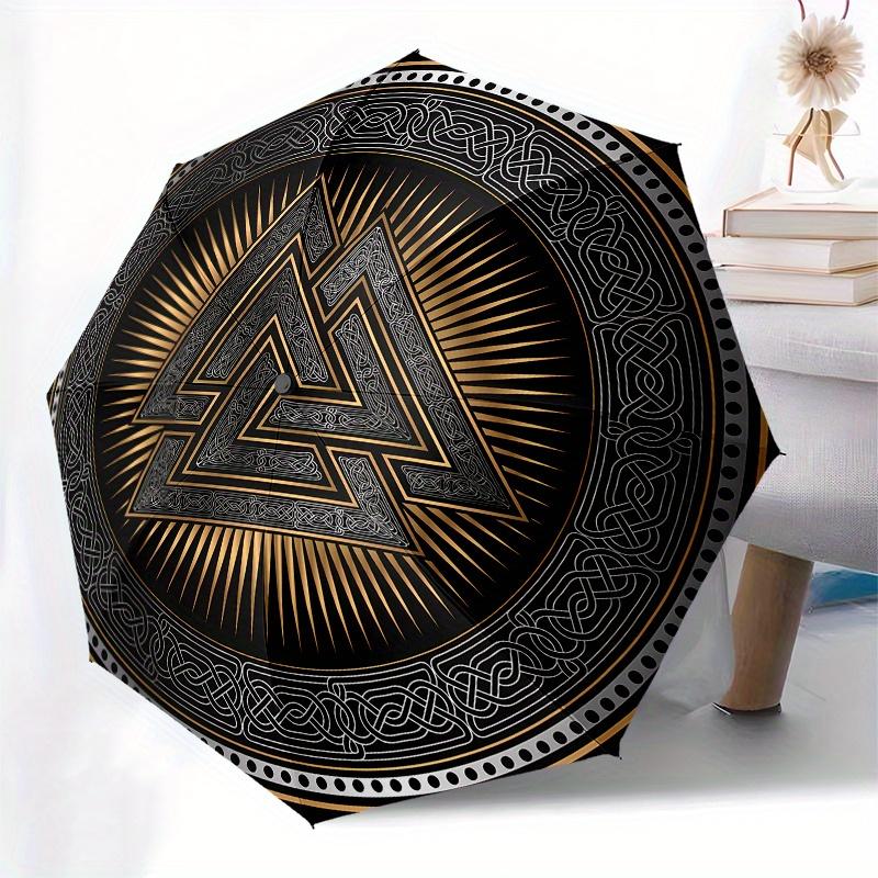 Valknut Norse Viking Symbol Tapestry Wall Hanging Decor Umbrella, Christmas Gift Y273