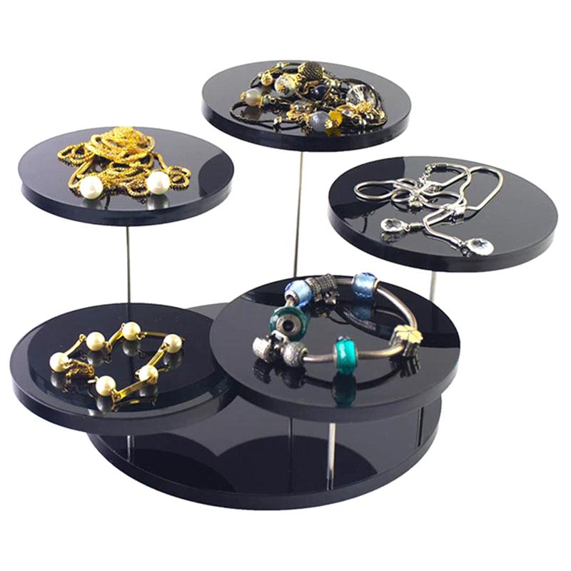 3/5/12 Tray Cupcake Stand Acrylic Display Stand For Jewelry/Cupcake Dessert Rack Wedding Birthday Party Suitable For Small Items