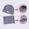 Winter Hat Scarf Suit Velvet Warm Ear Protection Cap Men Women Outdoor Cycling Coldproof Cap