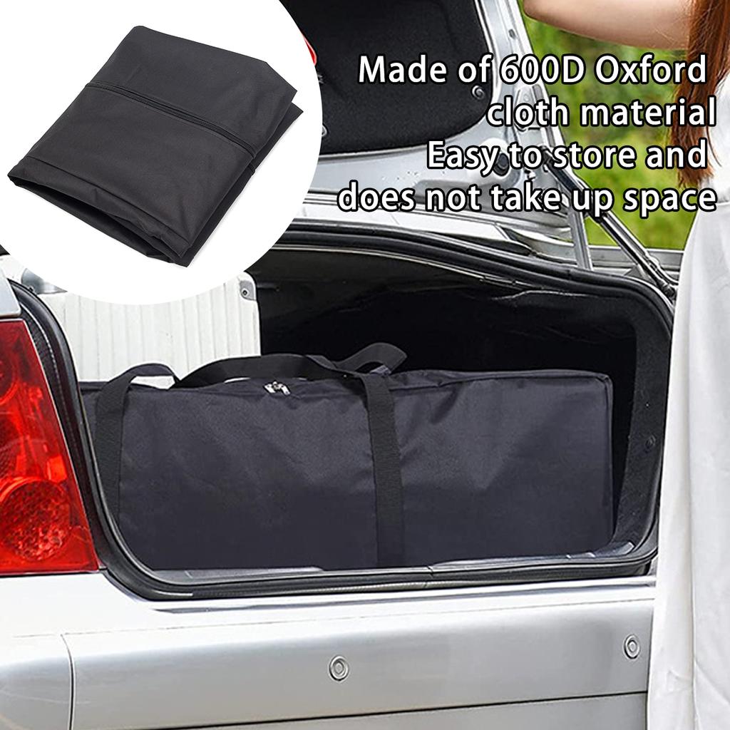 45" Aufbewahrungstasche mit Reißverschluss Extra große Reisetasche für Reise Sportausrüstung Weihnachtsbaumschmuck Aufbewahrung Gepäcktasche mit Griff