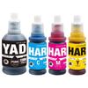 Set de 4 culori YAD PGBK HAR Sticla de cerneală compatibilă Bumba pentru produsul EPSON YAD HAR (pigment) + (C/M/Y) (crab pustnic/arici) [1 garanție] EW-M571T