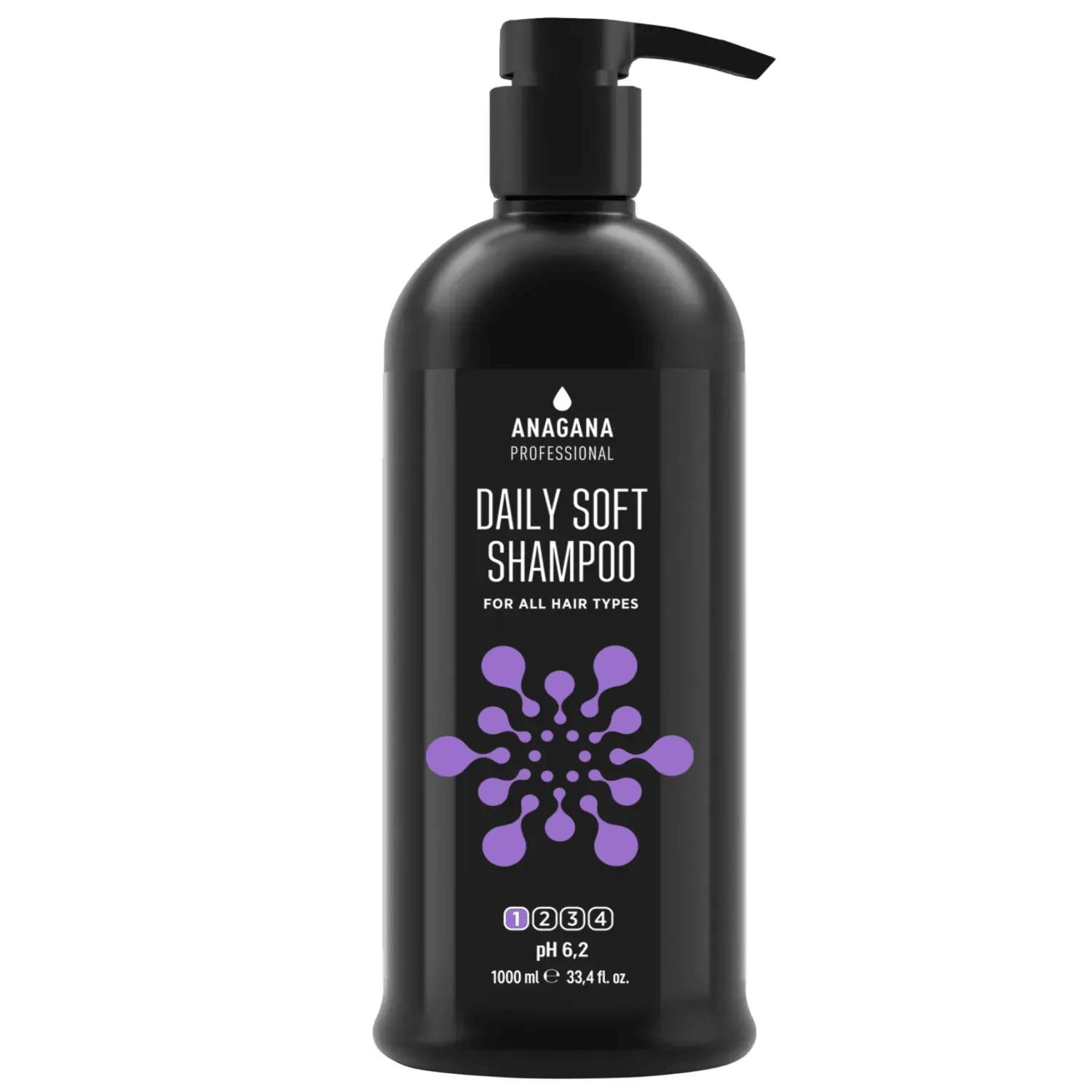 

Shampoo Daily soft for all hair types ANAGANA 1000 ml
