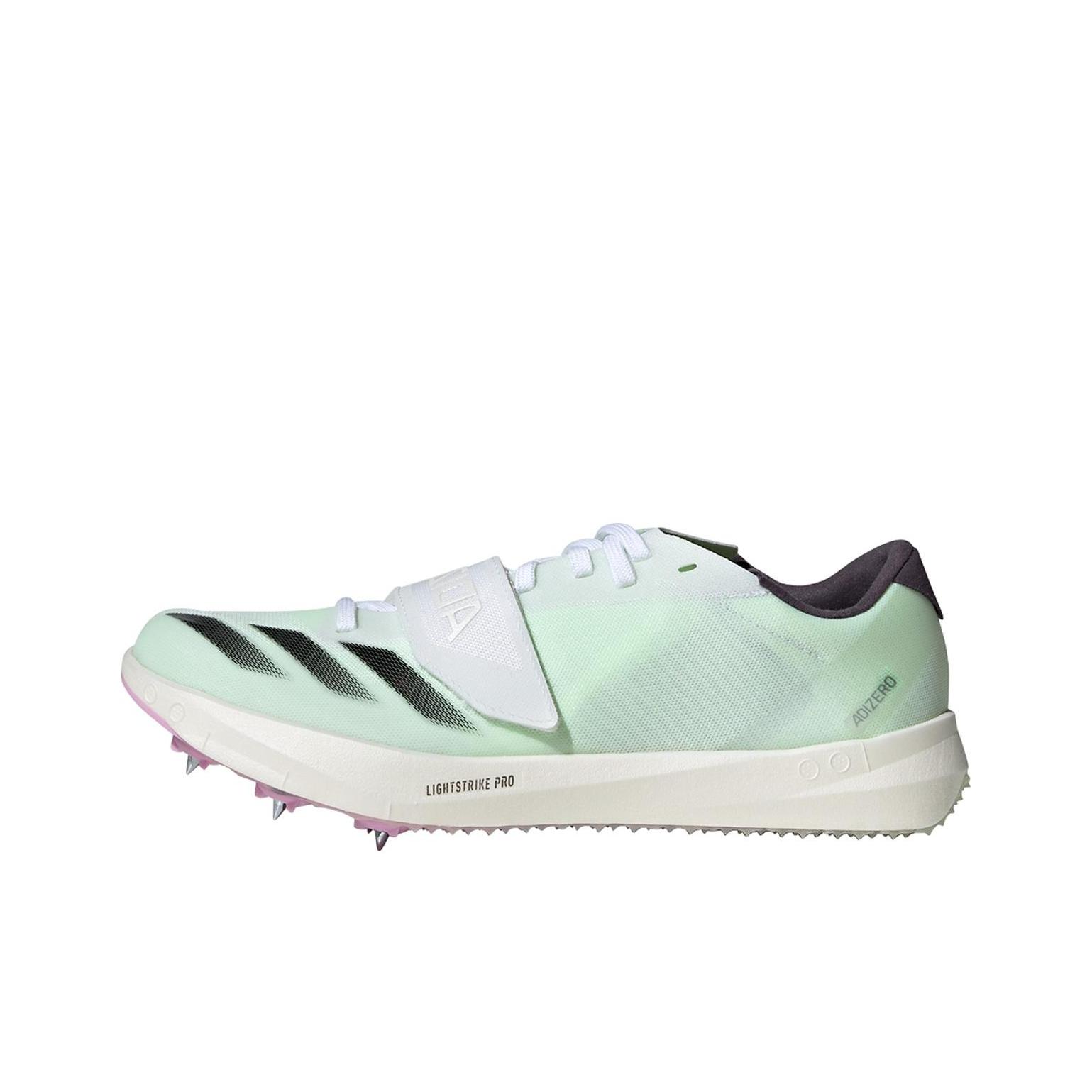 

adidas Adizero Triple Jump Green Spark Black Unisex Sneakers Cloud-White Core-Black ID0301 43⅓