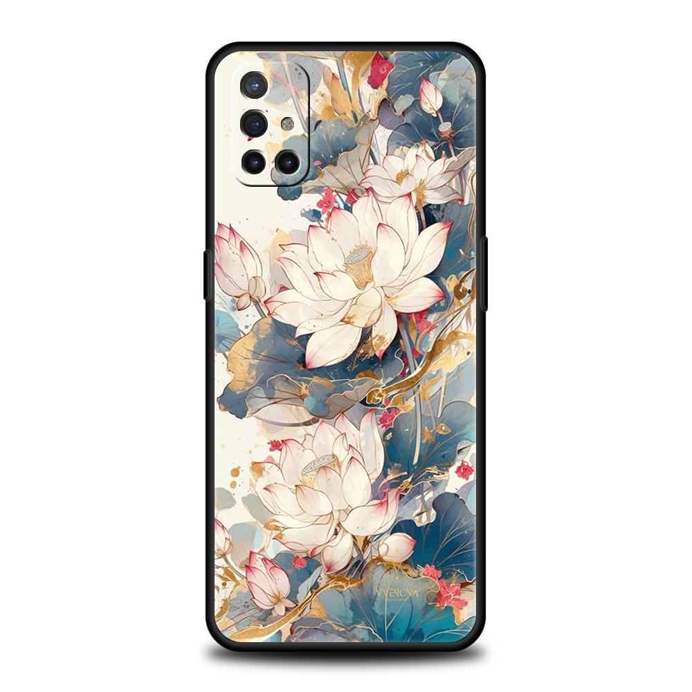 

Чехол для телефона для OnePlus 15 13 12 11 10 9 8 7T Pro 13T 13R 12R 10R 9RT 8T Nord 2T CE 2 3 5G Lite Cover Каллиграфическая живопись Цветок Nord CE 3 Lite