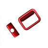 For 2018- Toyota Camry ABS Red Car Co-pilot Storage Box Handle Trim Cover 2P
