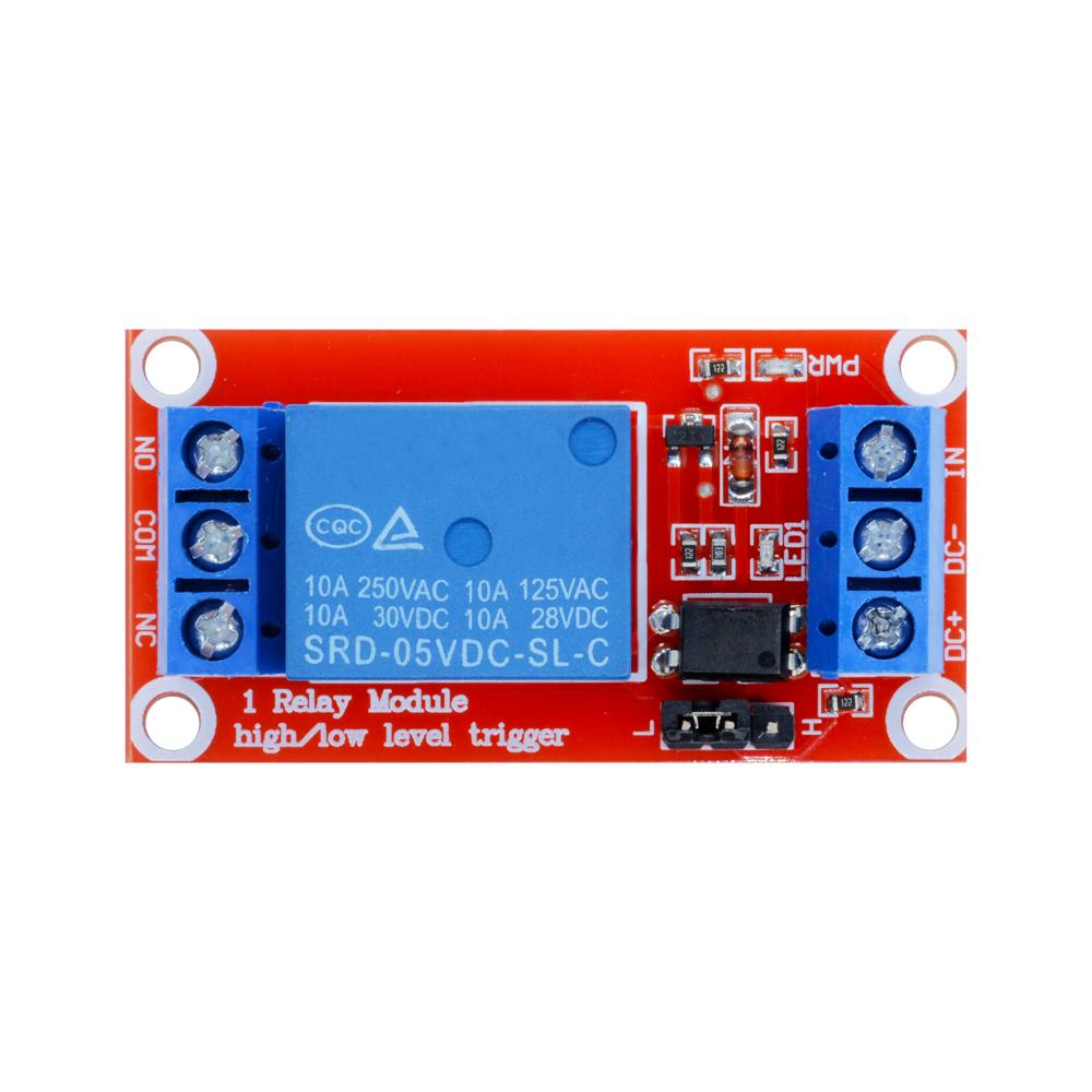 5V 9V 12V 24V One 1 Channel Relay Module Board Shield with Optocoupler Support High and Low Level Trigger