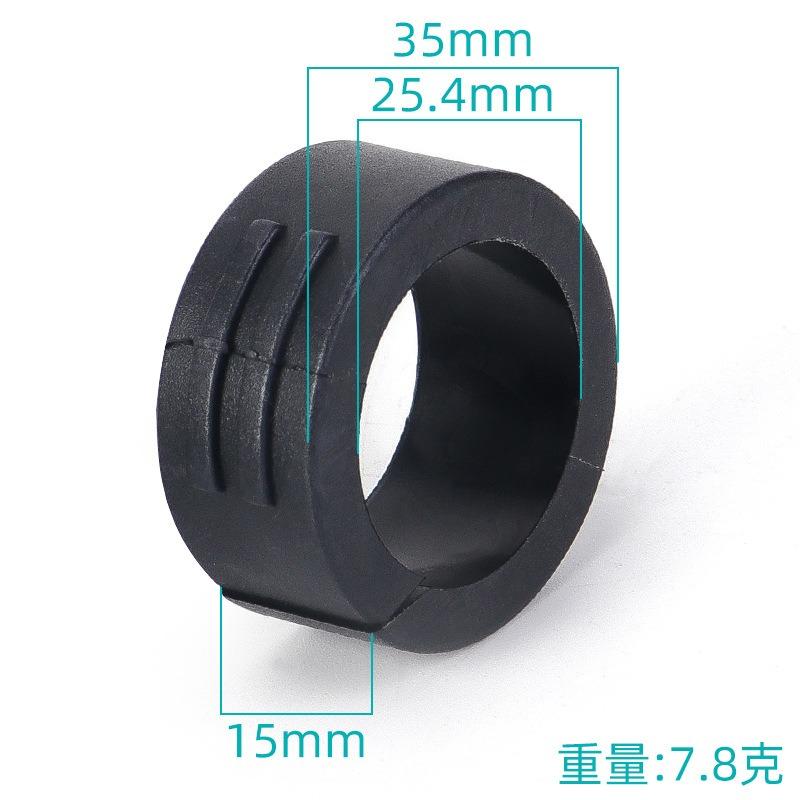 2ks 25,4mm/31,8mm Podložka držáku cyklopočítače Pro Edge Mtb Opravné Kompatibilní Stojan pro hodinky Jiaming Garmin Gumové Opravné Příslušenství