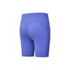 SAUCONY Solid High-Waisted Sports Shorts Women Shorts Border-Blue SC1230131A-BL08