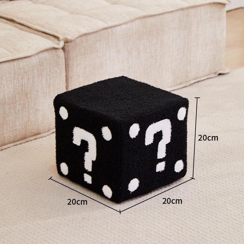 

Бытовой маленький низкий табурет вопросительный знак квадратные табуреты гостиная журнальный столик табурет обувь милые пеленальные столики стул пуфы
