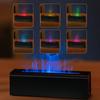 150 ML Essential Oil Flame Effect Diffuser Auto-Off Protection USB Essential Oil Aroma Diffuser Humidifier for Spa Yoga for Home