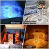 Crystal Table Lamp for Bedroom 16 Colors Touch/Remote Dimmable Night Light USB LED Bedside Diamond Rose Lamp