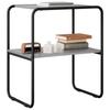 Console Table Grey Sonoma 60 X 42.5 X 70 Cm Engineered Wood