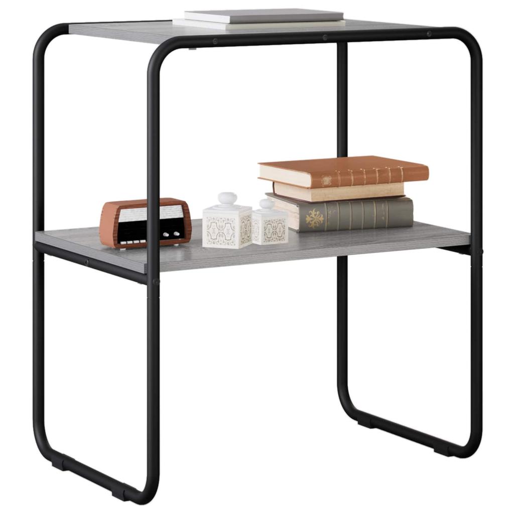 Console Table Grey Sonoma 60 X 42.5 X 70 Cm Engineered Wood