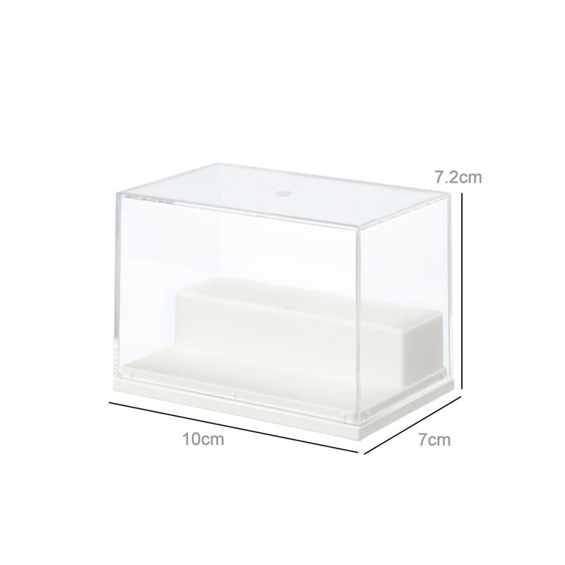 

Display Box Storage Acrylic Display Case for Mini Figure Transparent Stackable Organizer for Collectibles and Blind Box Figures