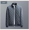 Men's Thick Velvet Winter Jacket - Loose Fit, Warm Cotton Coat for Middle-Aged & Elderly