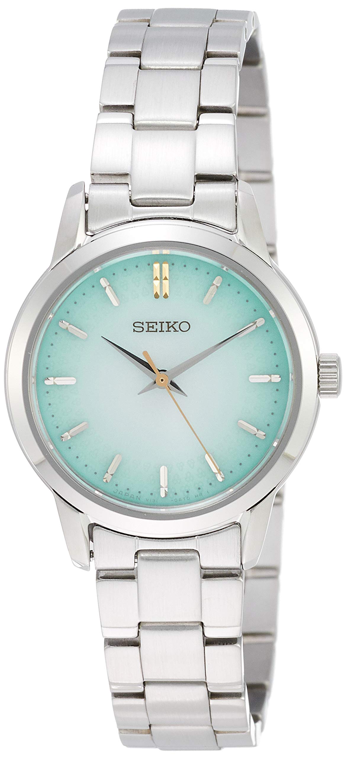 

Годинник Seiko STPX067 Жіночий Срібний Сонячний Годинник, Seiko Selection Кварцовий Годинник 50-річний Ювілей Обмежена Серія 500 штук (Тільки Японія), Світло-зелений