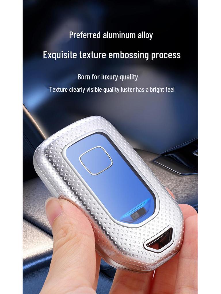 Honda Schlüsselhülle für Civic, CRV, Hybrid, Odyssey, XRV - Schutzschale und Schnalle