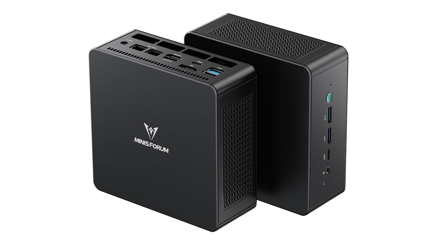 

KODLIX Mini PC UM890 Pro AMD Ryzen 9 Max pc DDR5 64GB 1TB SSD Windows 11 Pro Radeon 780M Mini PC 4 screens Small pc 8945HS(8C/16T 5,2 ГГц)міні