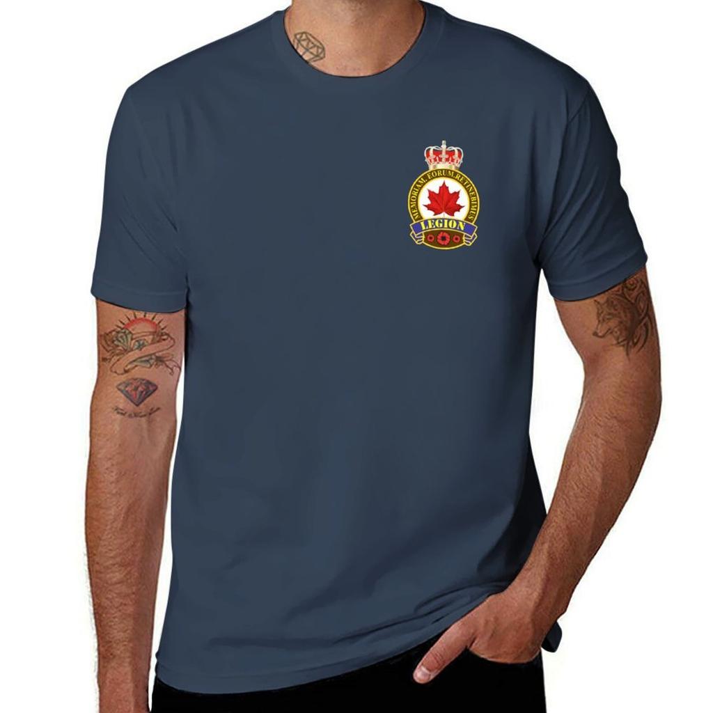 Legion Royal Canadian Legion Tričko Sváteční Lehké Tričko