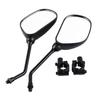 1 Pair Motorcycle Atv Universal Rear View Side Mirror Anti-Shake Rear View Mirror Set