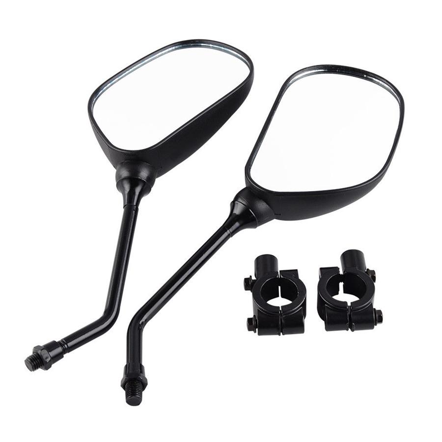 1 Pair Motorcycle Atv Universal Rear View Side Mirror Anti-Shake Rear View Mirror Set