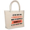 Beach Bag - PLANETEE - Insulated Danielle Parfaite - Cotton - Beige - Large Capacity
